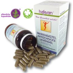 hafesan Mariendistel + Artischocke + Lavendel Kapseln