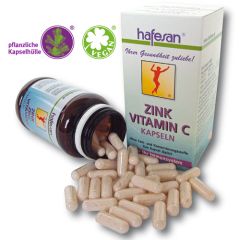 hafesan Zink + Vitamin C Kapseln